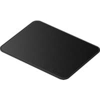 Black Satechi ST-LMPK mouse pad with smooth surface and rounded corners