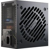 Black Seasonic CORE GC-650 power supply unit with vented grille and 24-pin ATX connector.