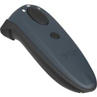 Grey Socket Mobile DuraScan D760 handheld barcode reader with black buttons and LED indicator.