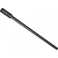 Starrett AY219 A5 Extension, long black metal rod for A2 & A2E Arbors, cylindrical end with engraved branding.
