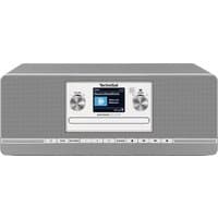 Anthracite TechniSat DIGITRADIO 372 CD BT with digital display, CD slot, and silver control knobs.