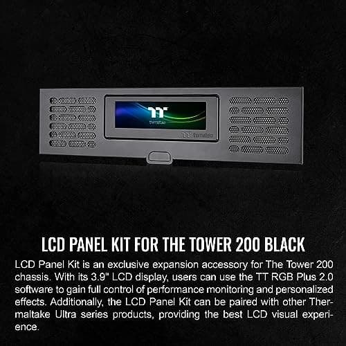 Thermaltake AC-066-OO1NAN-A1 computer case part Full Tower LCD panel k - image 2