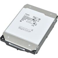 Toshiba MG11SCA22TE 22TB internal hard drive, silver and black casing, 3.5-inch form factor, visible label with specs