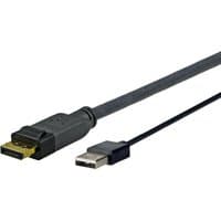 Black Vivolink PRODPUSB3 video cable adapter, 3m length, with USB and HDMI connectors.