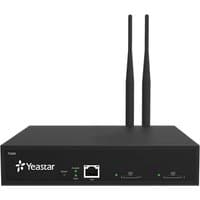 Black Yeastar TG200L gateway/controller with two antennas, LED indicators, and 10/100 Mbit/s Ethernet port.