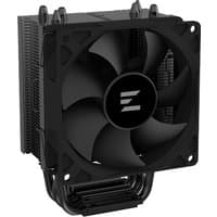 Black Zalman CNPS4X V2 processor fan with 9.2 cm blades, heat pipes, and compact heatsink design.