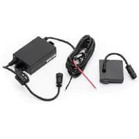 Black Zebra P1050667-140 printer accessory with power adapter, long cable, and connector.
