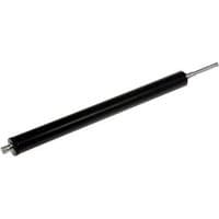 Black cylindrical Zebra card cartridge with metal rods on each end.