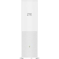 White ZTE Z3460 wireless router, tall rectangular design, vertical grooves, LED indicator, ZTE logo on top.