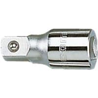 Facom S.206 1/2" drive extension, 52.5mm length, silver chrome finish, with square drive and engraved branding.