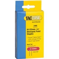 Tacwise 22mm Narrow Crown Staples - 1000 Pack - image 3