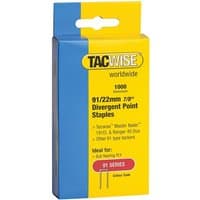 Tacwise 22mm Narrow Crown Staples - 1000 Pack - image 4
