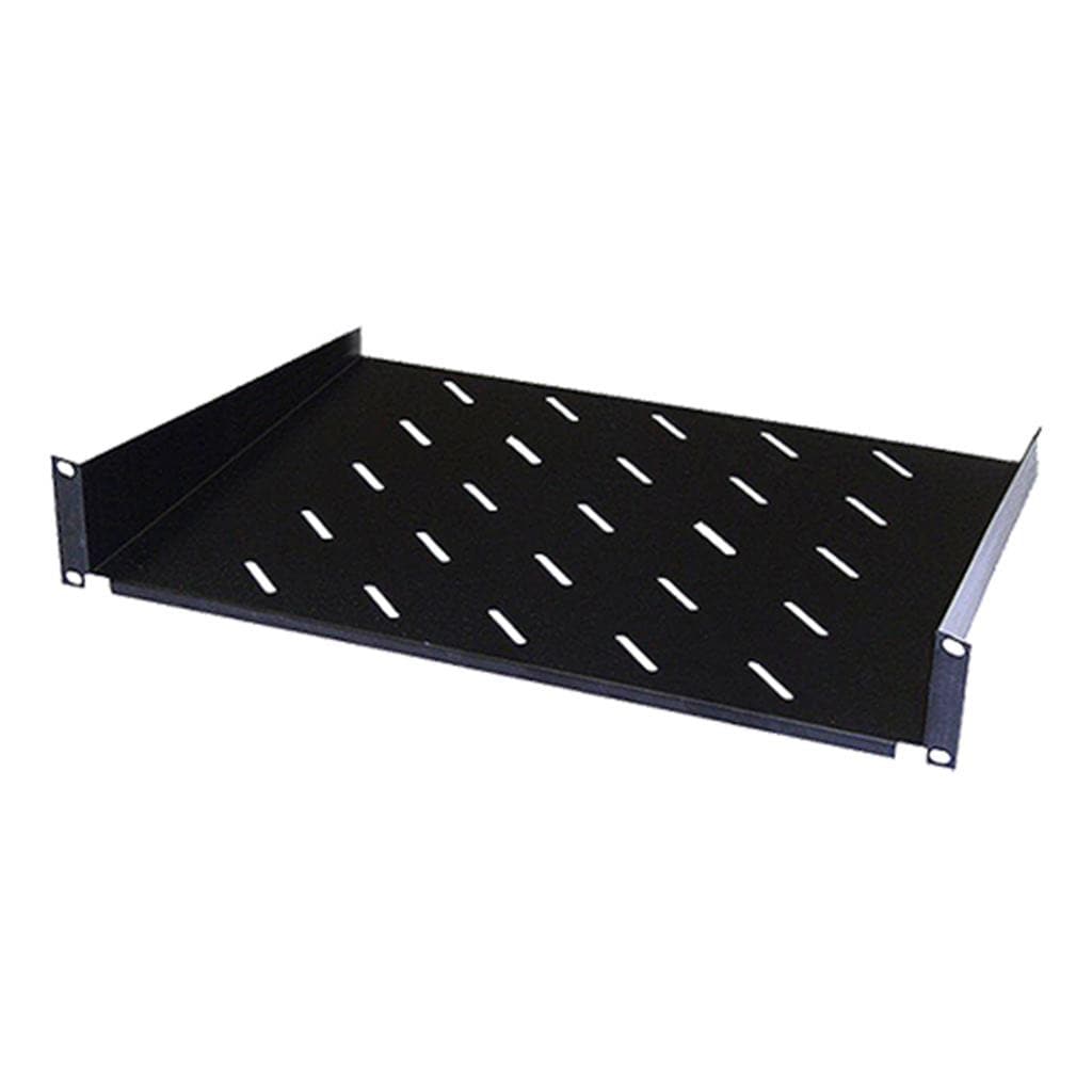 Cablenet 2u 350mm Cantilever Vented Shelf Black (600mm Cab) (20Kg) - image 2