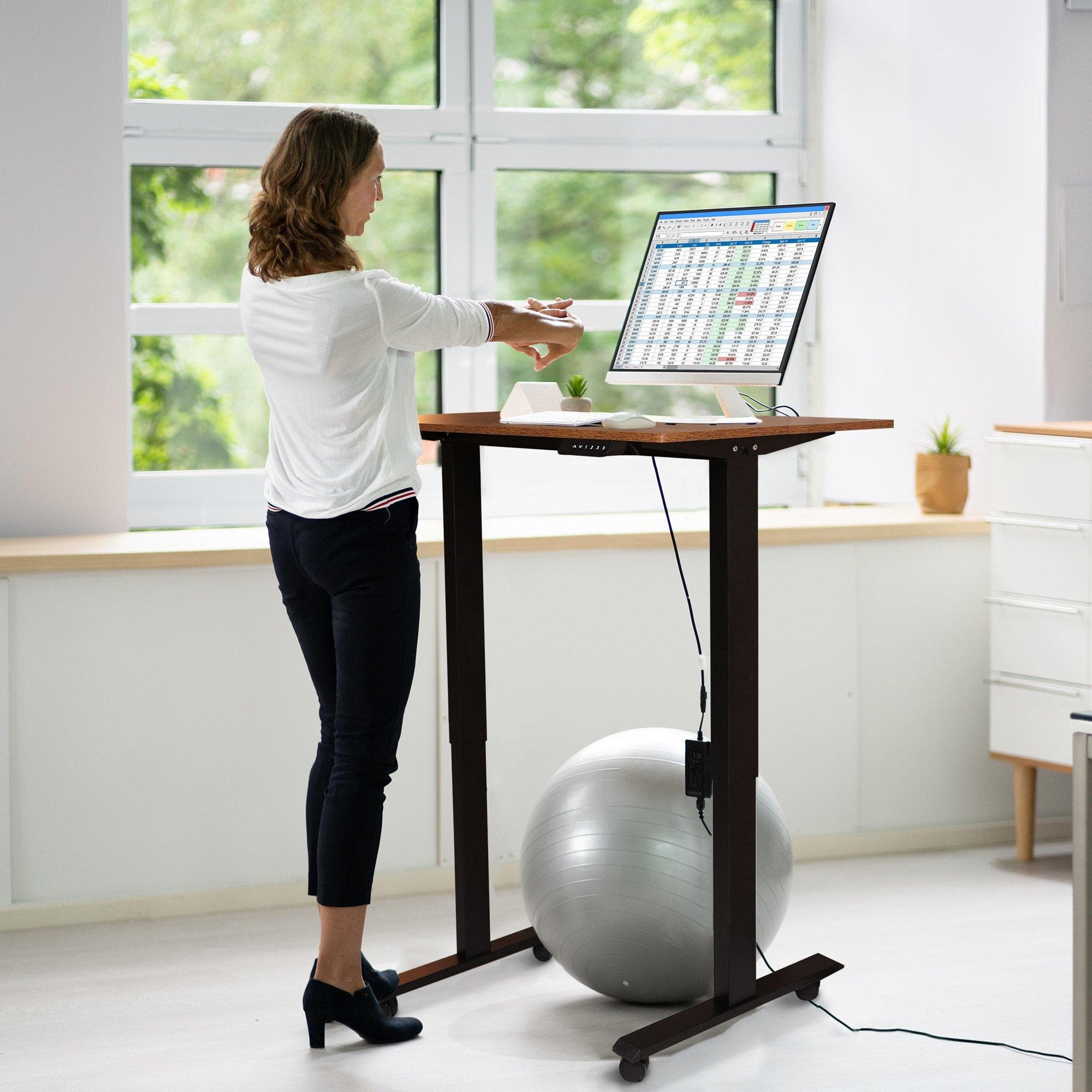 Heavy-duty telescopic step ladder in silver aluminum, extends to 10.5 feet, featuring wide steps and a sturdy design for safety and stability.