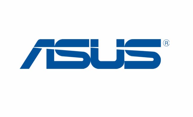 Black ASUS 120W power adapter with a sleek design, featuring a prominent ASUS logo and a compact form suitable for indoor use.