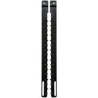Black DeWalt 275 Building Block Class 12 Poroton TCT Alligator Saw Blade with dual serrated edges and mounting holes