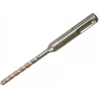Dewalt SDS Plus Extreme 2 drill bit, 8x460mm, silver with spiral fluting and pointed tip.