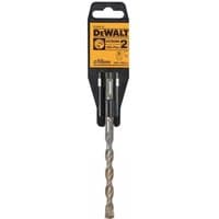 Dewalt SDS Plus Extreme 2 drill bit, 10x160mm, silver with spiral fluting and yellow-black packaging.