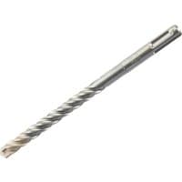 Silver DeWalt SDS Plus XLR concrete drill bit with spiral flutes, 10 x 210 x 150mm size.