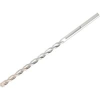 Silver DeWalt multi-material drill bit, 6.0mm diameter, 200mm length, spiral fluted design.