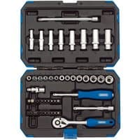 Draper 47 Piece 1/4" Square Drive Metric Socket Set - image 2