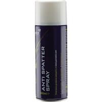 Blue and white Draper Anti Spatter Spray can, 300ml, with bold text and white cap.