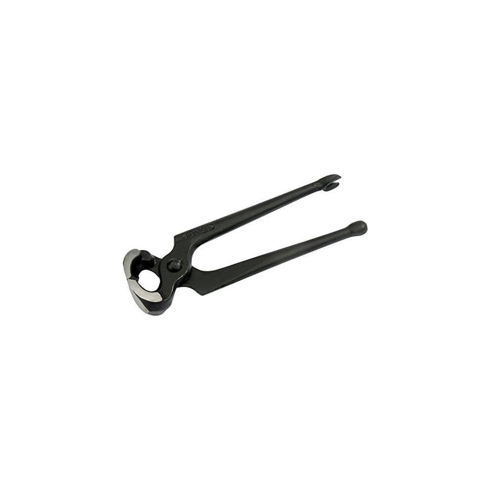 Draper 32732 Carpenters Pincer in black steel, featuring a ball and claw design, with a 175mm length and ergonomic handles for improved grip and leverage.