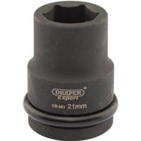 Draper 21mm 3/4" Square Drive Hi-Torq Impact Socket - image 2