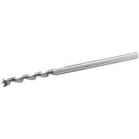 Silver Draper Expert 5/8" mortice bit with spiral fluting and pointed tip for use with 48072 mortice chisel.