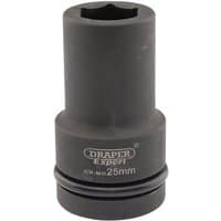 Draper Expert Expert HI-TORQ 6 Point Deep Impact Socket, 1" Sq. Dr., 25mm - image 3