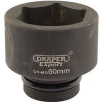 Draper Expert 6 Point Impact Socket 1" Sq. Dr. 60mm - image 3