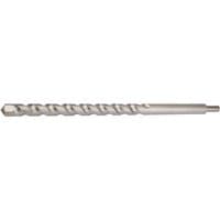 Draper Expert masonry drill bit, 25 x 400mm, silver with spiral fluting and hexagonal shank.