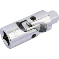 Chrome-plated Draper Expert universal joint with 3/4" square drive and swivel mechanism.