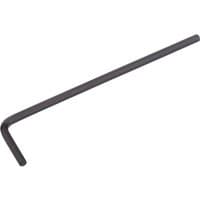 Black Draper extra long metric hexagon key, 3.0mm, with an L-shaped design and smooth finish.