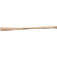 Hickory pick axe/mattock shaft, 915mm, light wood finish, branded with Draper logo.
