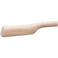 Wooden Draper Lead Dressing Tool No.2 with a smooth, curved handle and flat, angled working surface.