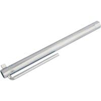 Long silver Draper spark plug wrench, 10 x 300mm, with hexagonal socket and T-bar handle.