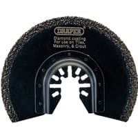 Draper 88mm Diamond Coated Cutting Blade for Multi-Tools - image 3