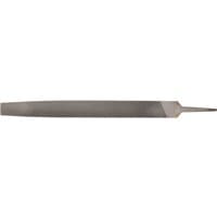 Draper Second Cut Flat File, 6 x 300mm, with a tapered end and textured surface for smoothing metal surfaces.