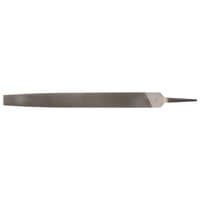 Draper Smooth Cut Flat File, 6 x 300mm, with a tapered end and a smooth, flat surface for precision filing.