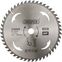 Draper TCT Circular Saw Blade for Wood 315mm 48T - image 3