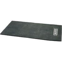 Black rectangular Draper Vibration Absorption Mat with textured surface and white logo in corner.