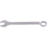 Elora Long Imperial Combination Spanner, 2.1/4", silver finish, open-end and ring-end design, elongated handle.