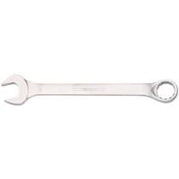Elora Long Imperial Combination Spanner, 2.3/4", silver with open-end and ring-end, polished finish.