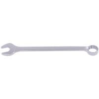 Elora Long Whitworth Combination Spanner, 1", silver with open-ended and ring ends, elongated handle.