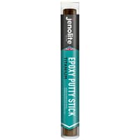 Jenolite Epoxy Putty Stick in a 7-inch tube with teal label, suitable for plastic, steel, underwater, copper, aluminium, titanium.