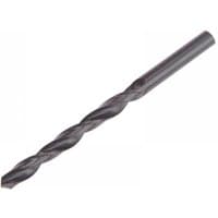 Faithfull HSS jobber drill bit, silver, 4.20mm diameter, spiral flutes, 80mm overall length, 47mm working length.