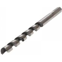 Faithfull wood auger bit 32 x 200mm, silver with spiral design and hexagonal shank.