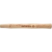 Faithfull FSC Hickory Mortar Pick Handle, light wood with branded logo and smooth finish.
