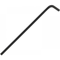 Black Faithfull long arm hexagon key, 3.0mm, with an L-shaped design and smooth finish.